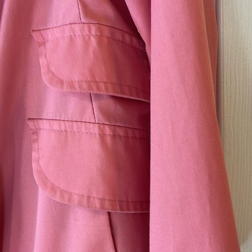 Sears Vintage 1960s Pink Unlined Overcoat Women’s Approximate Size Medium - Picture 5 of 12