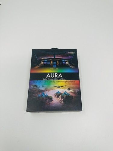 Aura Color Ambient Bias Lighting 6.5ft.- Multicolor LED Lighting- NEW IN BOX - Picture 4 of 6