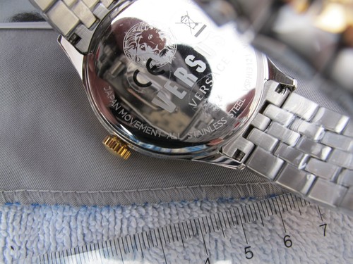 Fine VERSACE VERSUS Mens VSPHI3121 COLONNE WATCH-UNUSED in Box - Picture 10 of 11