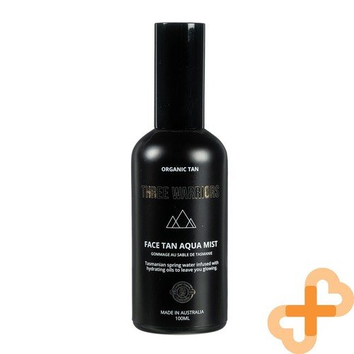 THREE WARRIORS Face Tan Aqua Mist 100ml Organic Self-Tan Tonic