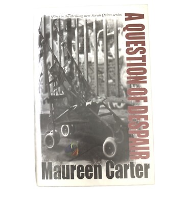 A Question of Despair by Maureen Carter (LARGE PRINT Hardcover, 2012)