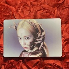 WINTER AESPA BLONDE Amageddon KPOP Idol Photo Card Princess