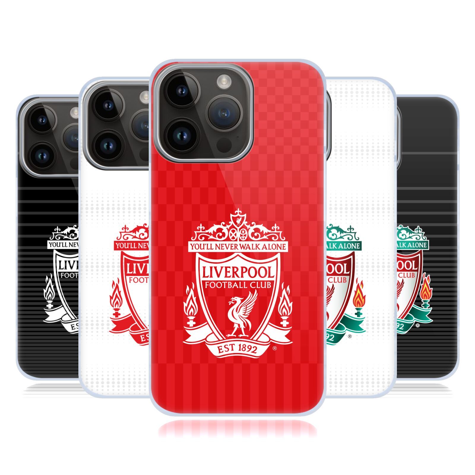 OFFICIAL LIVERPOOL FOOTBALL CLUB CREST DESIGNS BACK CASE FOR APPLE iPHONE PHONES