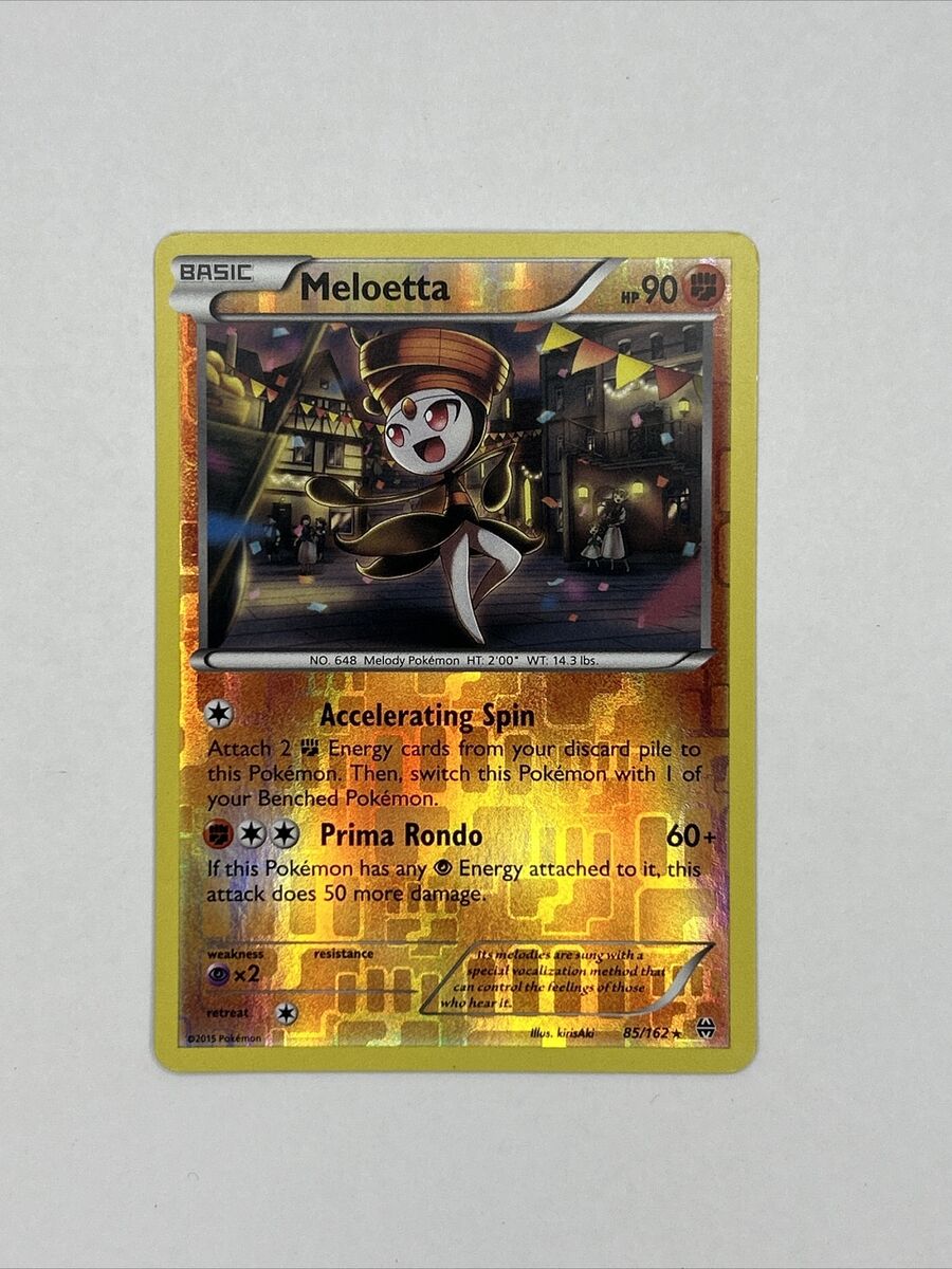 Pokemon - Meloetta (85/162) - XY Breakthrough - Reverse Holo