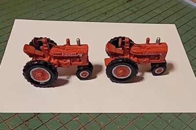 LOT OF 2 VINTAGE FARMALL FARM TRACTORS