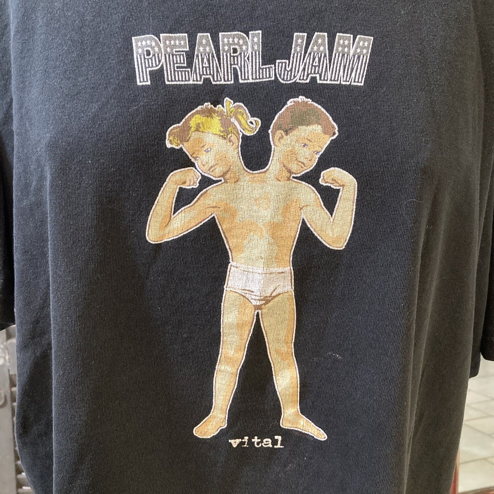 Vintage Pearl Jam Circulation Vital Tour Shirt 90s Single Stitch XL