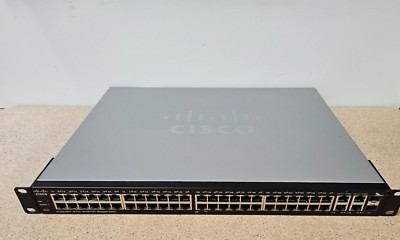 Cisco SF300-48PP-K9-EU   48-port 10/100 PoE+ Managed Switch With Gig Uplinks