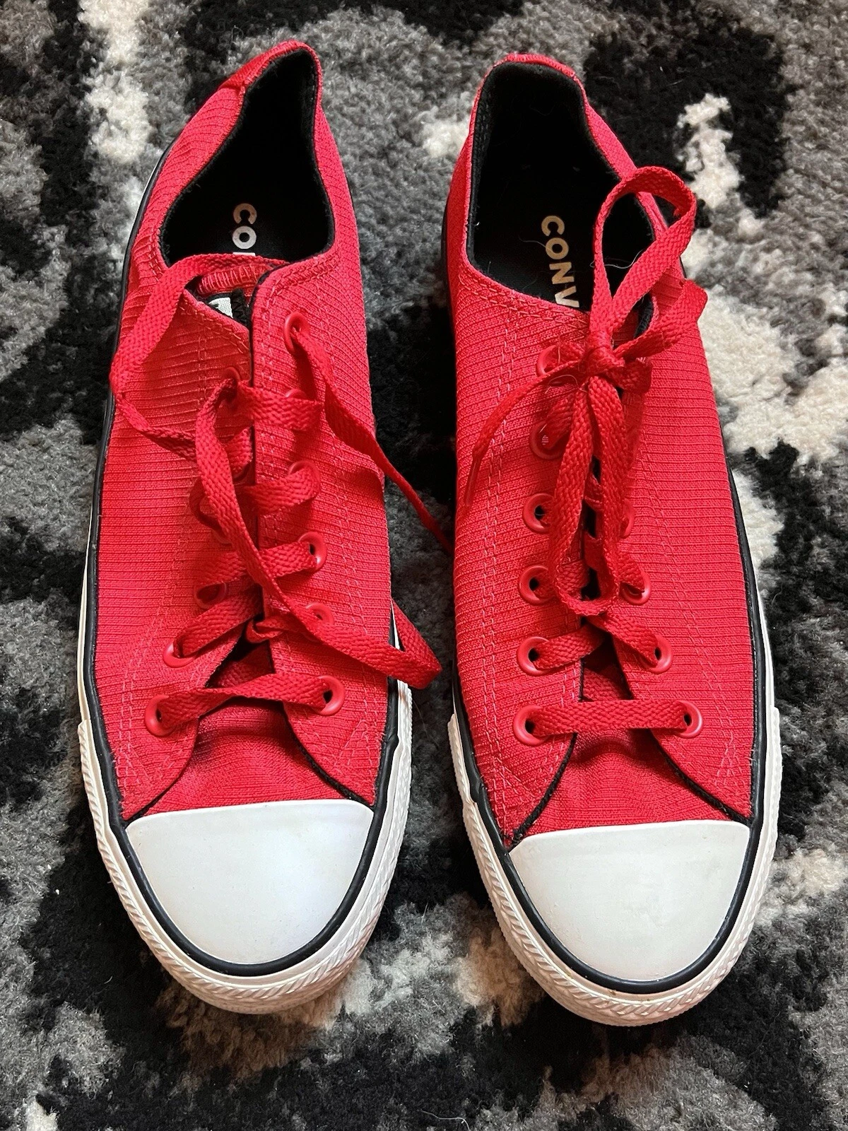 Converse unisex All Star basse rosse