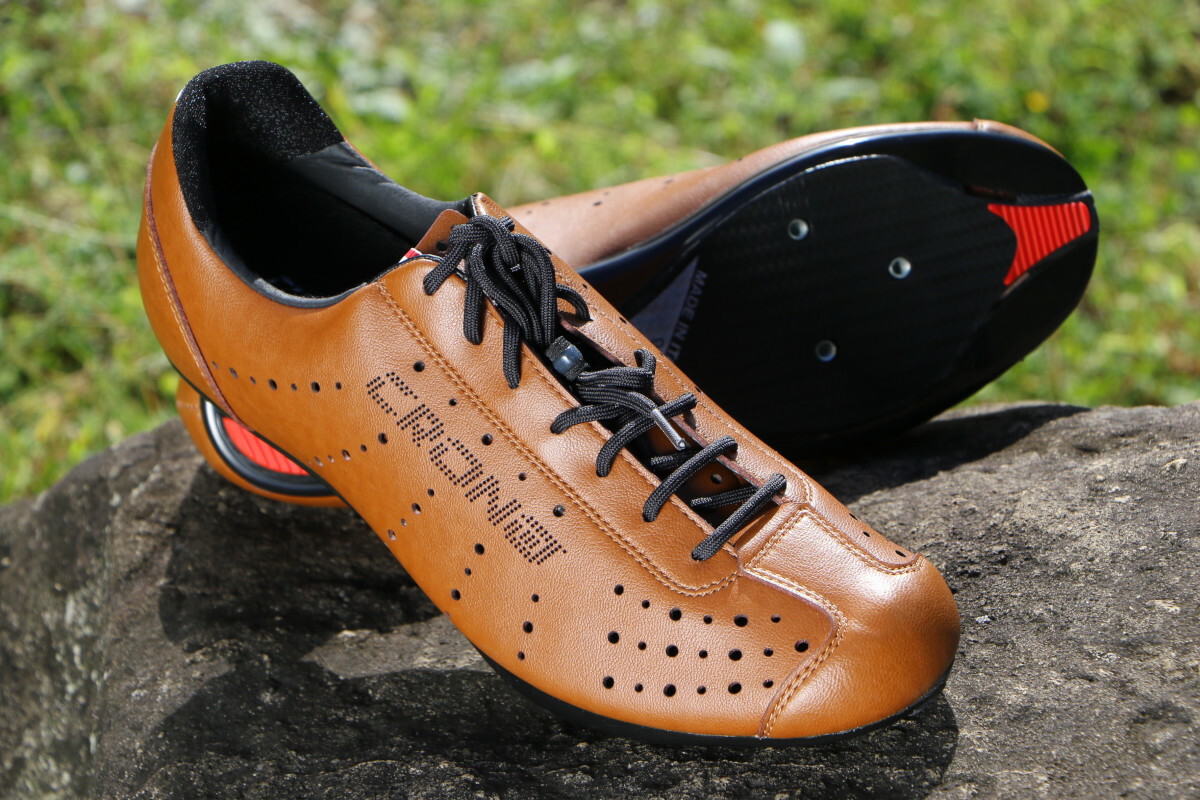 Chaussures En Cuir Vintage L'Eroica SCUDETTO - Pointure 40 (équivalent 45) - Neufes D'époque - Style Rétro Cycliste