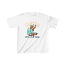 Sloth Spirit Animal Tee, Sloth Lover Shirt, Cute Kids Sloth T-Shirt, Fun Sloth