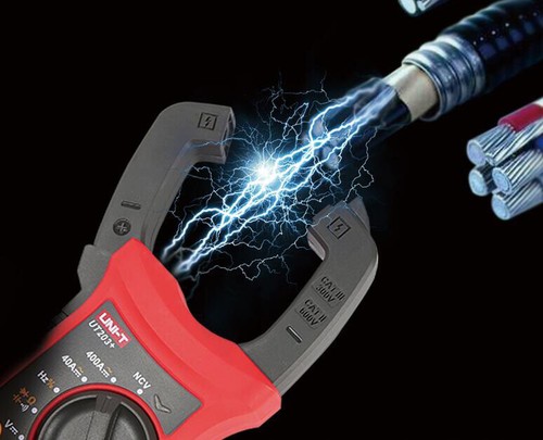 UNI-T UT203+ Digital Handheld Clamp Multimeter Tester Meter DMM CE AC DC Volt ✦K - Picture 4 of 9