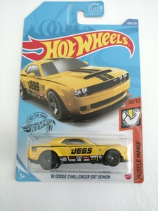 hot wheels 2018 dodge challenger srt demon