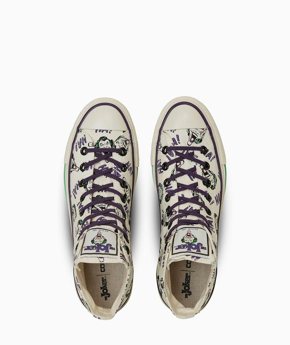 国内配送 CONVERSE ALL STAR AGED HI / DC THE JOKER Converse All Star Aged Hi Dc The Joker 31314041 Sneaker with