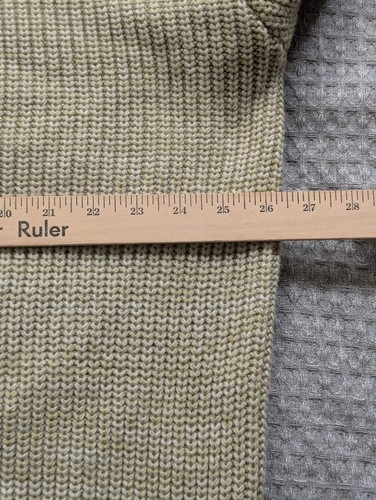 Suéter Realtakai Adulto Extra Grande Verde Cremallera Completa Cuello Redondo Mezcla de Algodón - Imagen 9 de 13