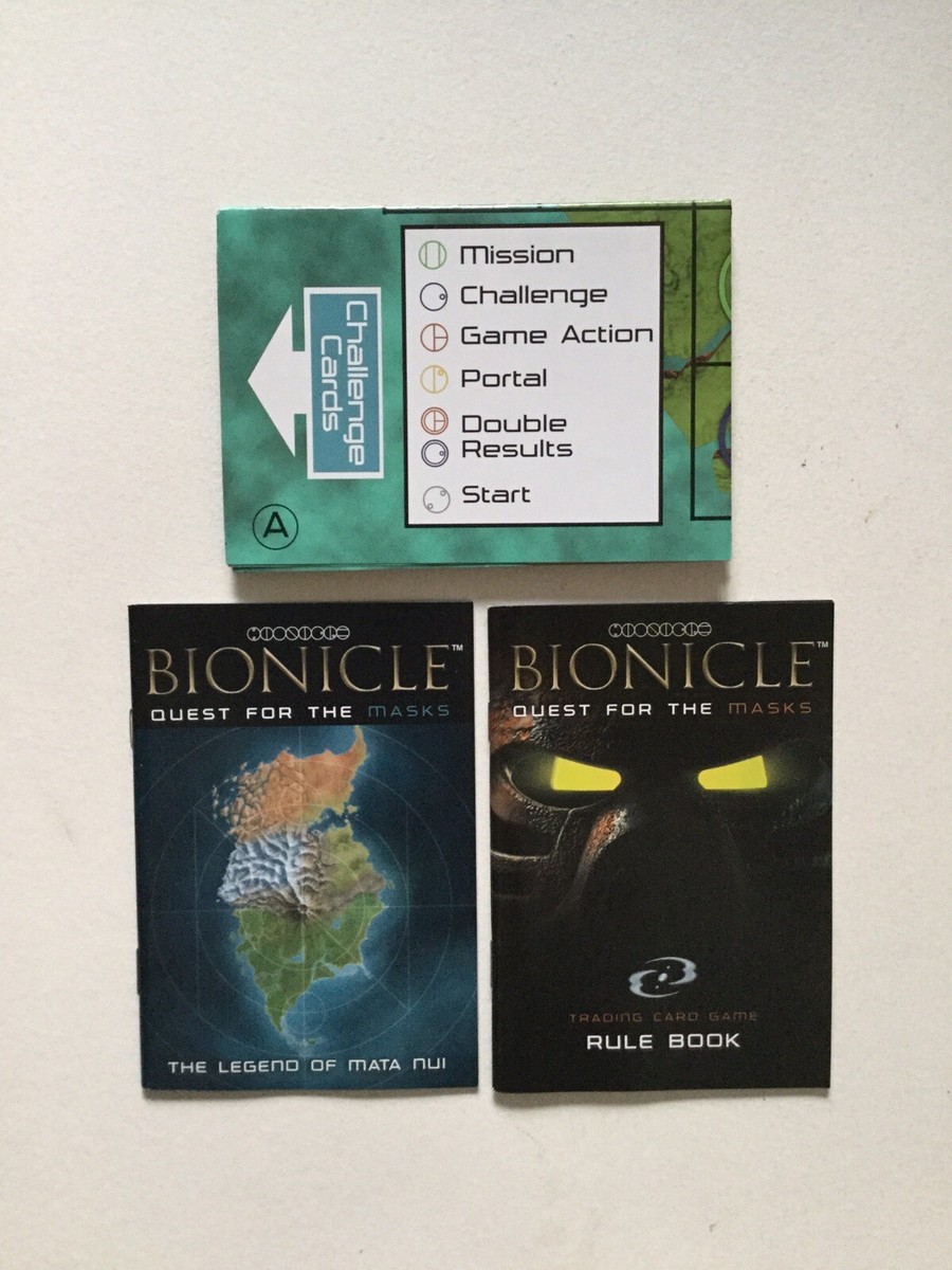 Lego Bionicle Quest For The Masks Legend Of Mata Nui Trading Card