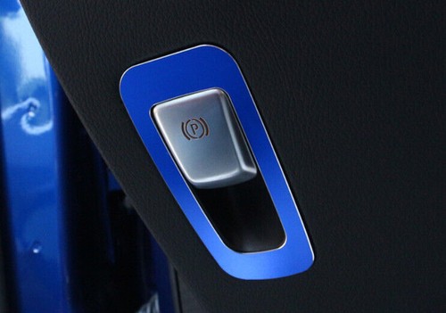 Fit For Mercedes-Benz GLC 2016-2021 Blue Aluminum P Gear Button Frame Trim 1PCS - Picture 3 of 7