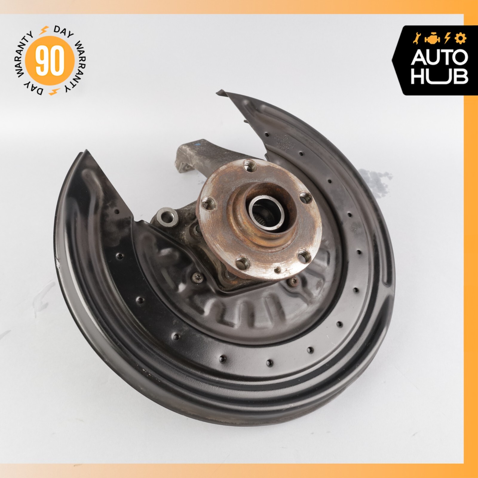 03-13 Bentley Continental GT Rear Left Driver Side Spindle Knuckle Hub OEM 65k