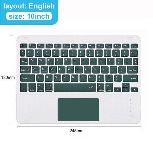 Touchpad Keyboard For iPad 7/8/9/10th Gen Air 6 5 4 3 Pro 11'' Smart Case Cover - Picture 39 of 52