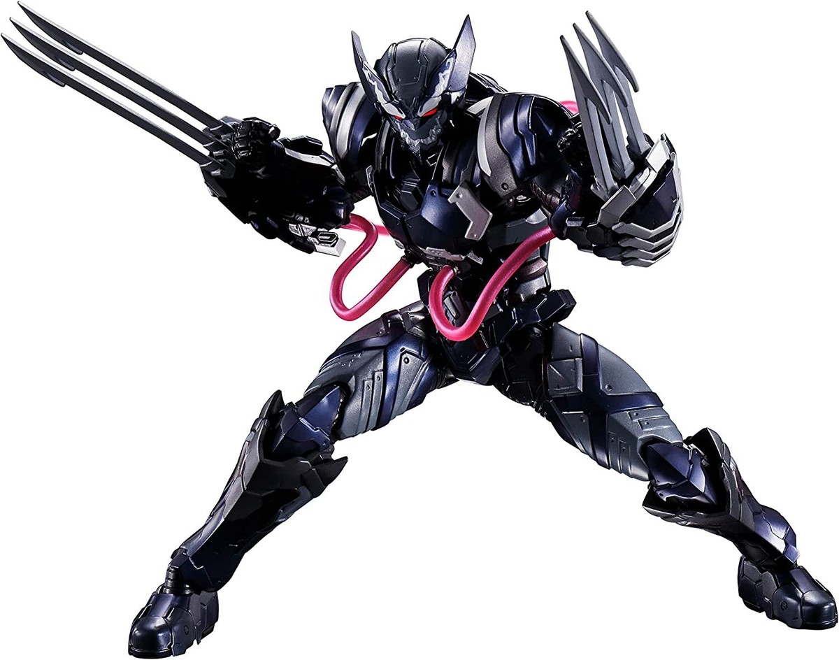 BANDAI S.H.Figuarts TECH-ON AVENGERS VENOM SYMBIOTE WOLVERINE From
