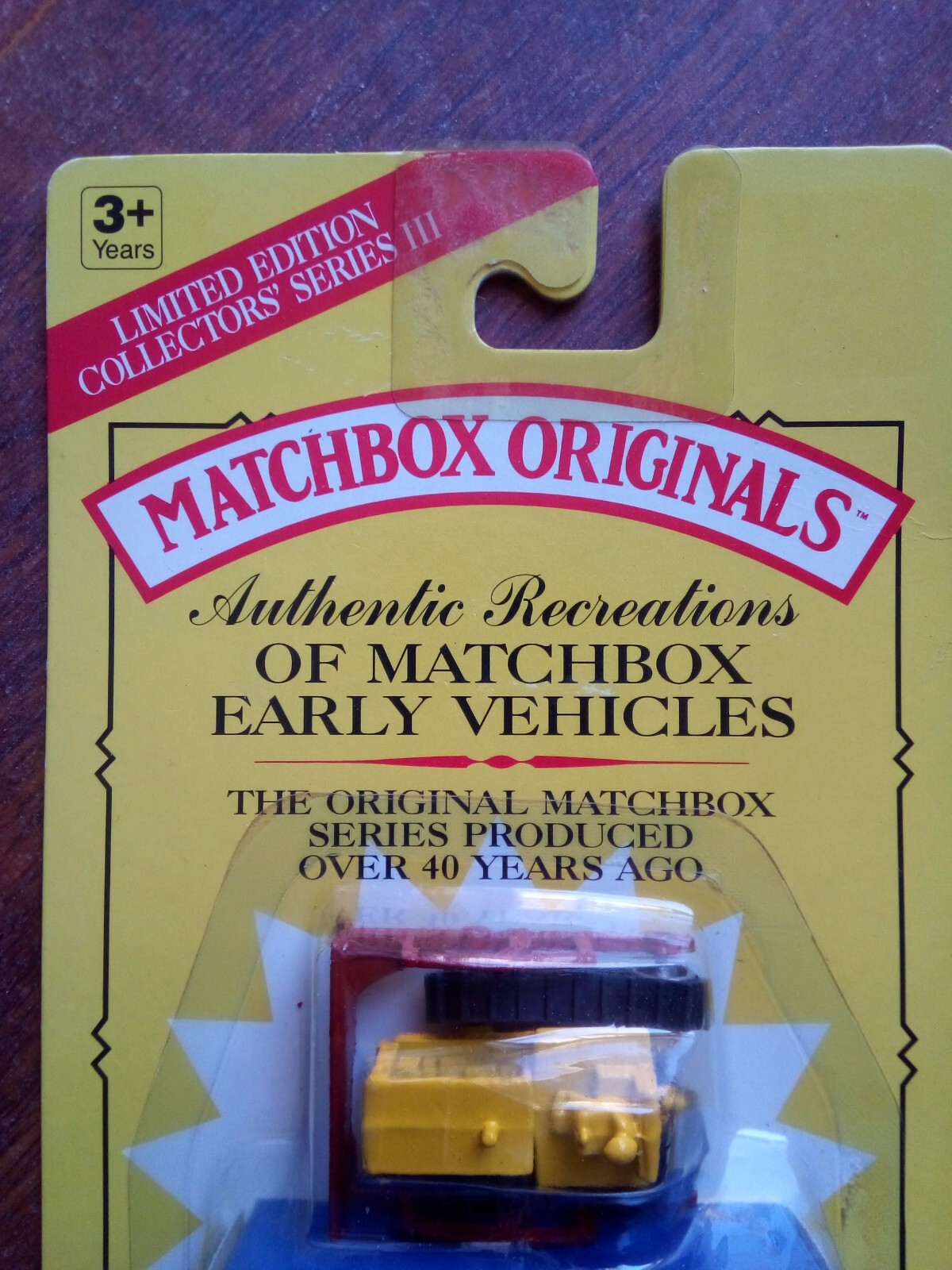 Matchbox Originals Authentic Recreations Limited Edition bulldozer new
