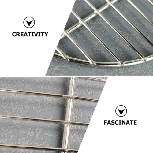 Replacement Charcoal Grate Fire Pit Cooking Round Grill Net Accessories - Picture 3 of 8