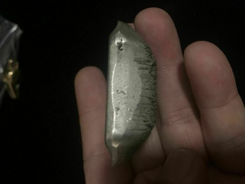 China Miao Silber Dynastie Palast Geld Währung Münze Silberbarren Sycee 56 mm - Bild 2 von 4