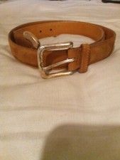 gap genuine leather belt size 32 cuir veritable