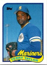 1989 Topps Baseball 597 Terry Taylor