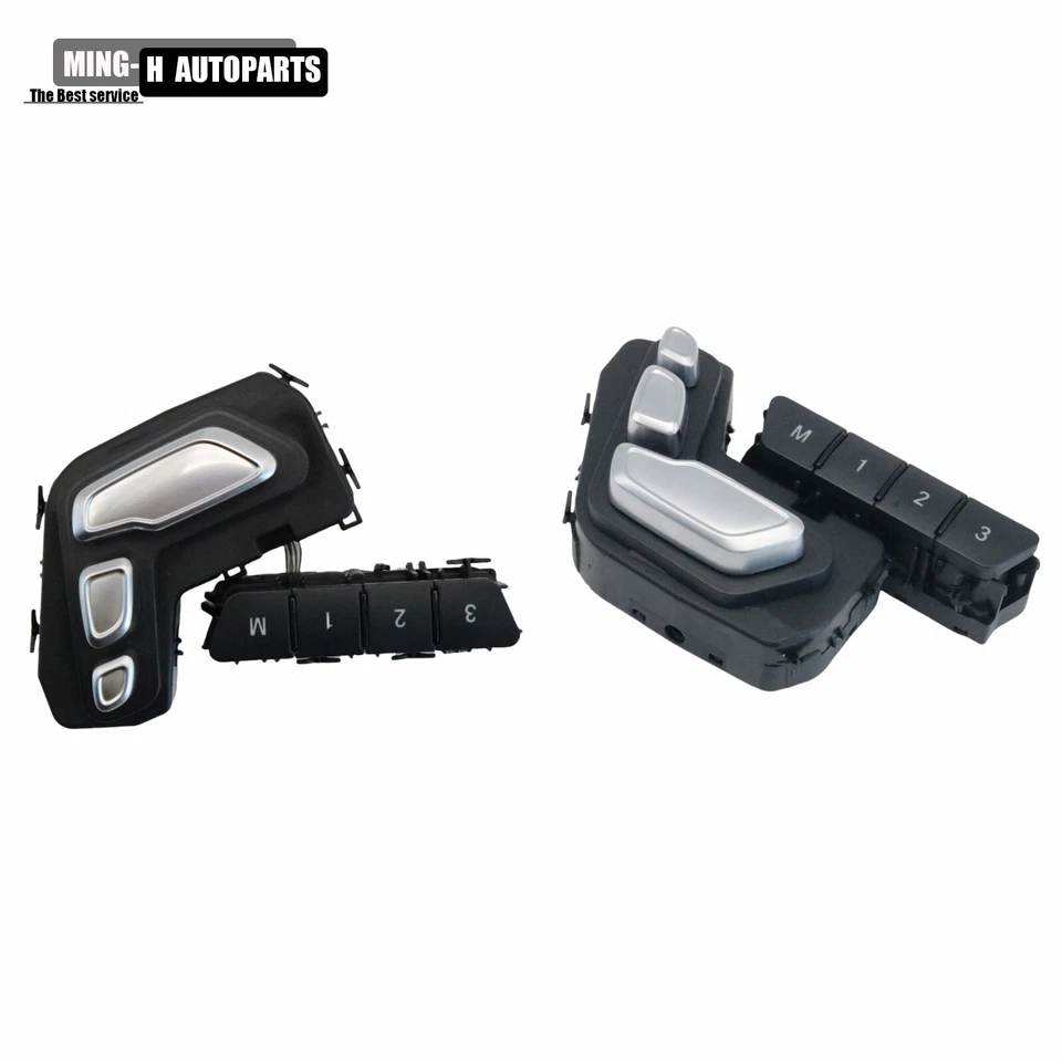 Power Seat Control Switch Front L+R For 2014-18 Mercedes-Benz CLS63 AMG S 4Matic - Изображение 3 из 4