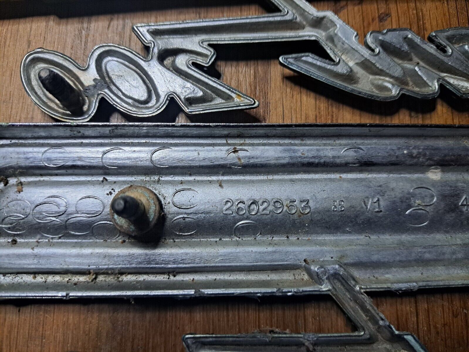 66 Valiant V200 rear fender emblems Left and Right Good Condition eBay