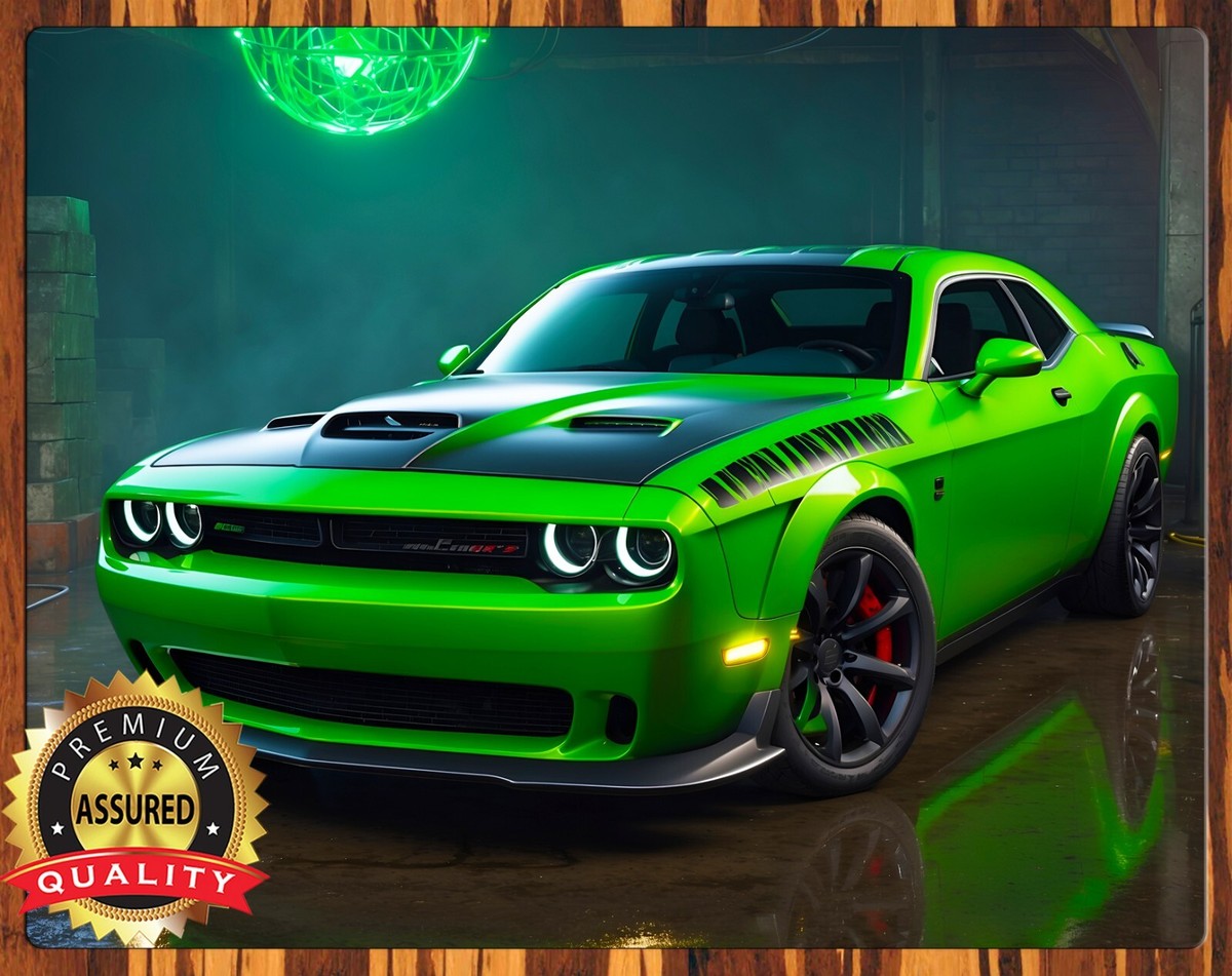Java Green Hellcat 2014 Dodge Challenger Hellcat Green Used Dodge Challenger For Sale