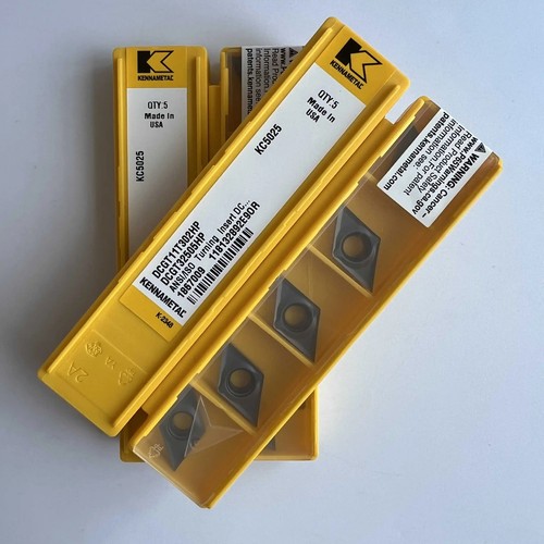 KENNAMETEL / DCGT11T302HP KC5025 / Original carbide blade 10 Pcs - Picture 4 of 5