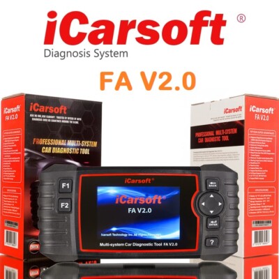 Fahrzeugdiagnose iCarsoft FA / FR V2.0 für Fiat Alfa Romeo +AUS DEUTSCHLAND+