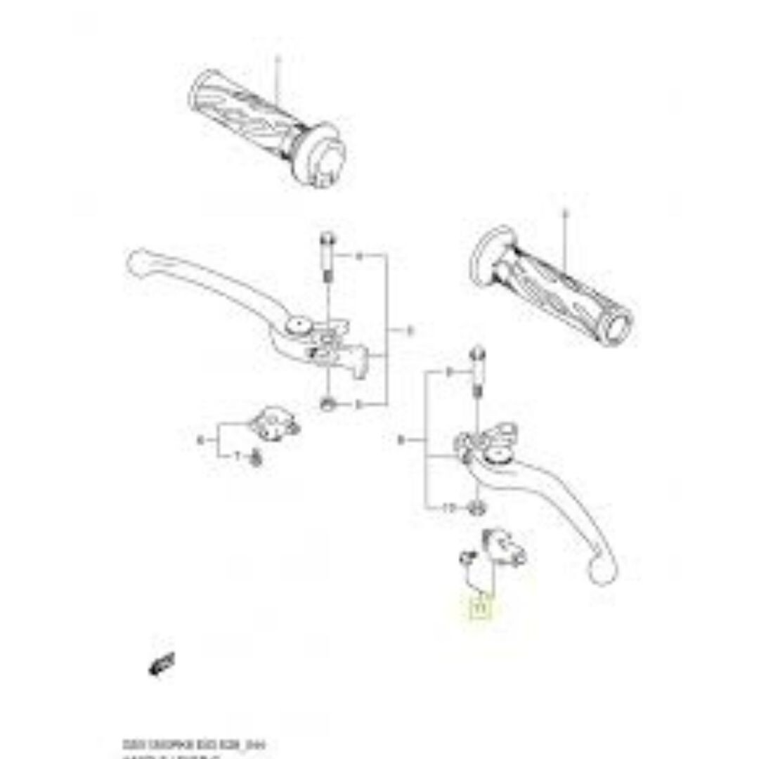 SUZUKI OEM 57560-02FA0 LUTCH SWITCH ASSY Fit 1999 - 2024 HAYABUSA