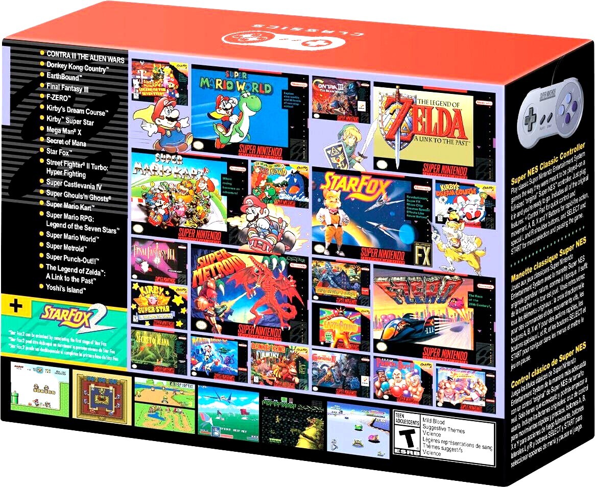 Super Nintendo Entertainment System SNES Classic Edition BRAND NEW
