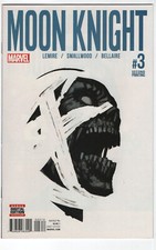 MOON KNIGHT #3 2nd Print Variant 2016 1st Appearance Ammut Lemire Marvel Comics