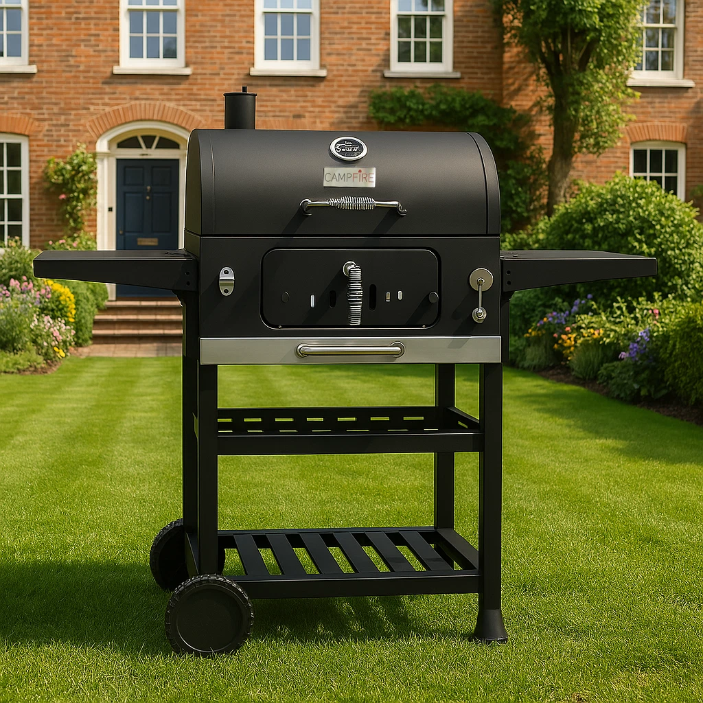 Outdoor XXL Smoker Barbecue Charcoal Portable BBQ Grill Home Garden
Opens in a new window or tab
