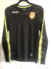 Rinat Ultra Play SHIRT Goalkeeper Jersey Soccer Goalie Long Sleeve Small Black