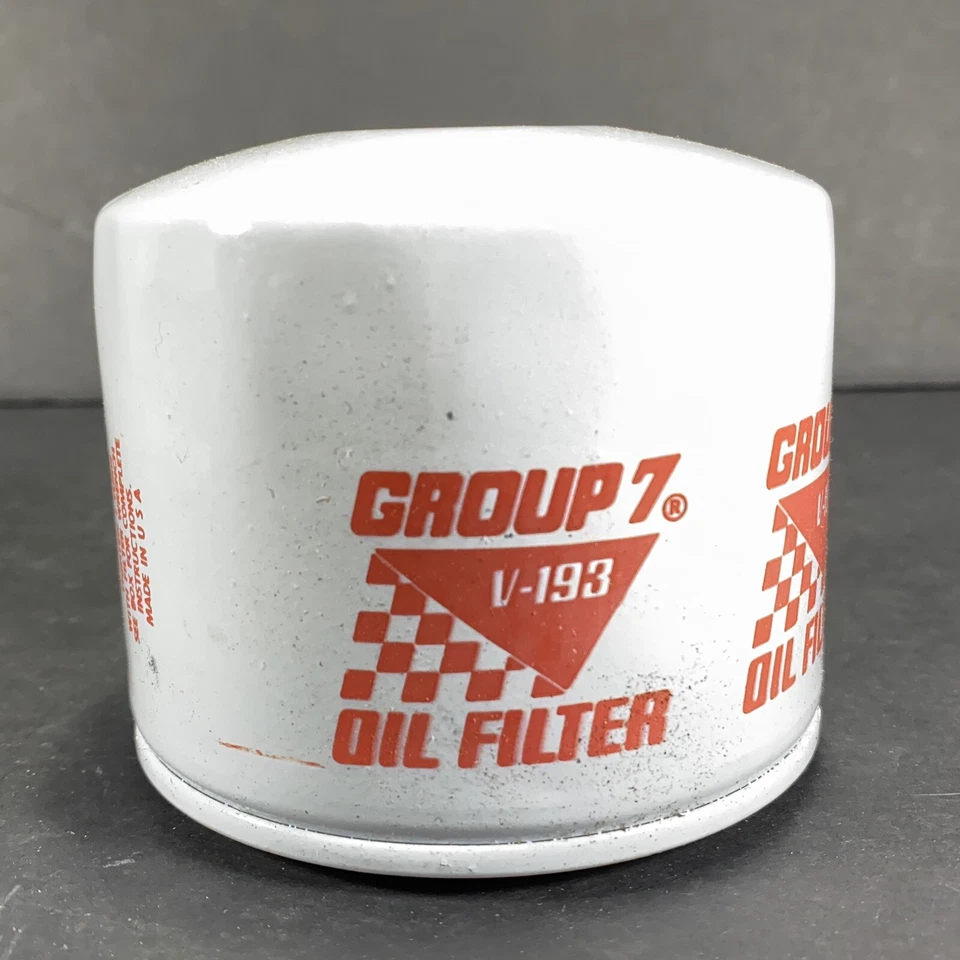 1977-91 Oil Filter V-193 Chevrolet Dodge Eagle Plymouth Champ Group 7 - Image 2 of 4