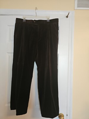 NEW W/TAGS GUCCI MEN'S VELVET  MOCHA PANT G 54 US 40