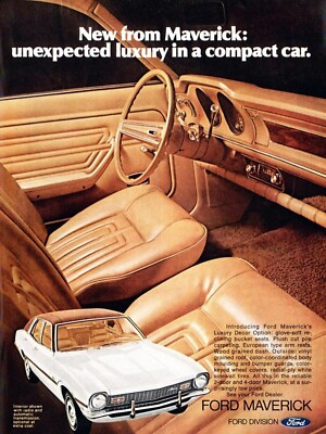 1974 Ford Marverick ad | POSTER 18 X 24 INCH |