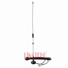 UT-106 Small Magnetic 144 430MHz Dual Band BNC Walkie Talkie Car Whip Antenna