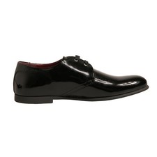 DOLCE & GABBANA Kids Shoes Black Leather Lace Up Formal Derby EU30/US12.5 400usd
