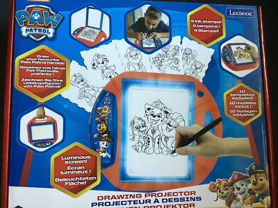 Lexibook  Paw Patrol Drawing Projector, 4 tampons, 10 templates, 2023