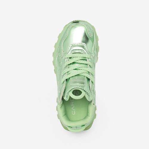 Reebok Classic Cardi Big Kids Size 3.5 Youth School Shoe Sneakers Green #449 - Picture 12 of 13