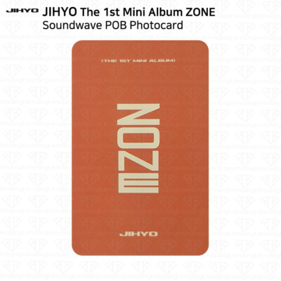 JIHYO The 1st Mini Album ZONE POB Photocard Aladin Yes24 JYP Shop