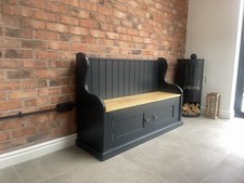 Stunning 5 ‘ Monks bench/ Settle FREE DELIVERY (Made To Any Size/ Any Colour)
