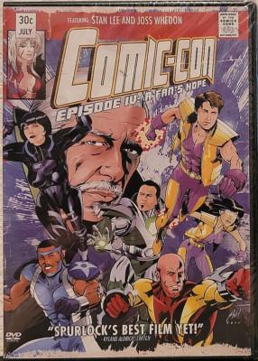 Comic-Con Episode IV: A Fan's Hope (DVD, 2012, Widescreen) Stan Lee - Brand New!