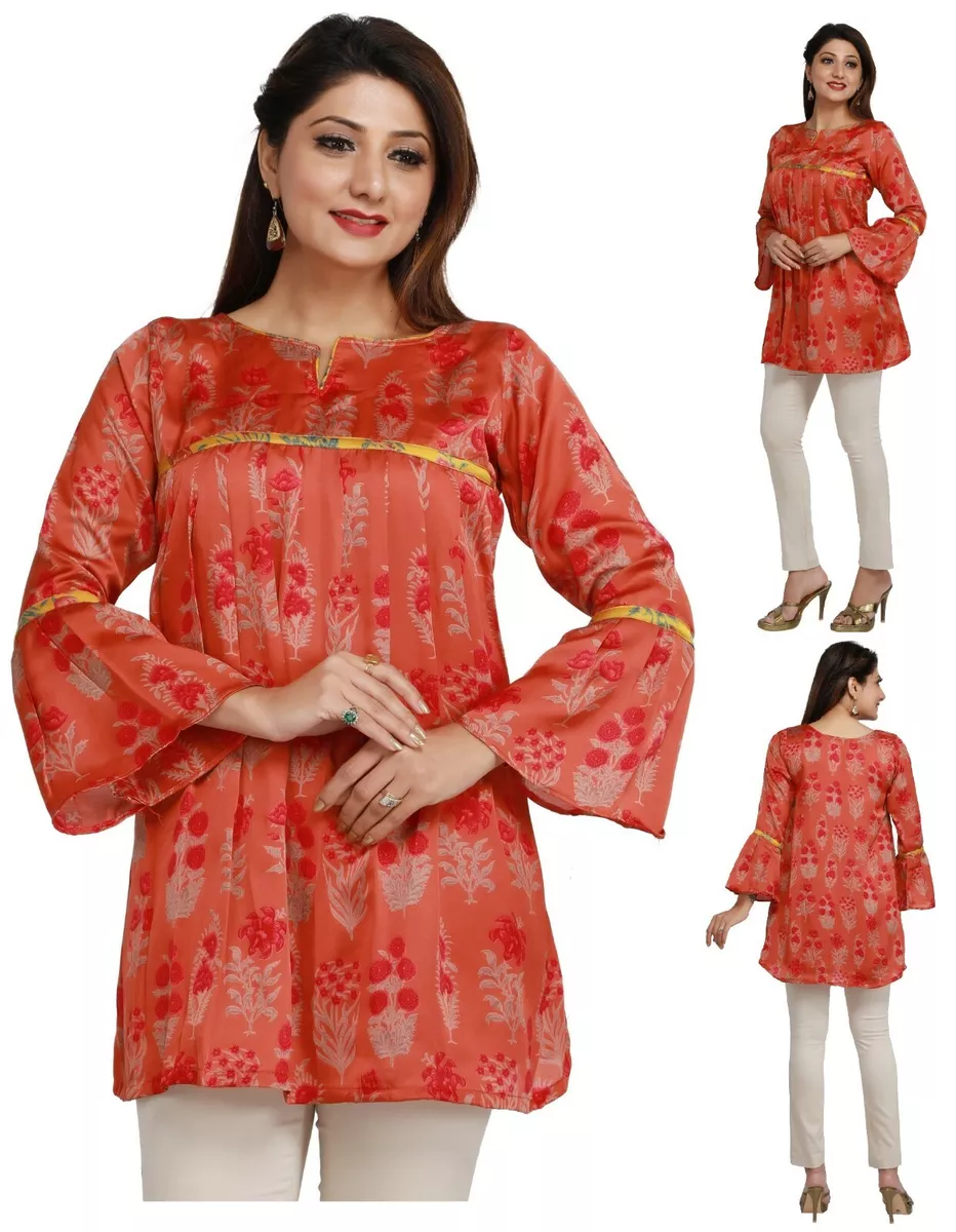 Silk churidar tops sale