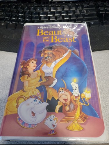 Rare Vintage Beauty and the Beast (VHS Tape, 1992) Black Diamond - 第 1/4 張圖片